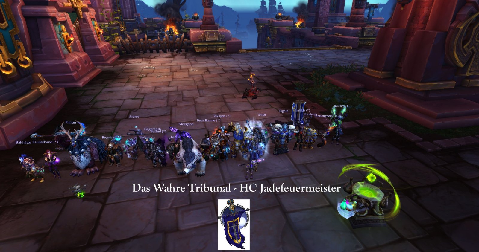 Das Wahre Tribunal – Dazar’alor · Jadefeuermeister heroisch Das Wahre Tribunal – Dazar’alor · Jadefeuermeister heroisch