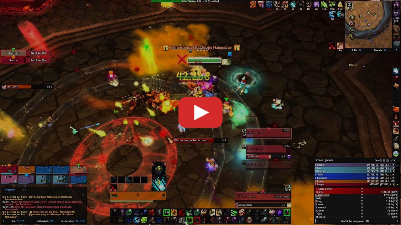 Video ansehen: Die Getreuen der Klaxxi 10 heroisch · Dezember 2014 Das Wahre Tribunal – Video: Die Getreuen der Klaxxi 10 heroisch · Dezember 2014