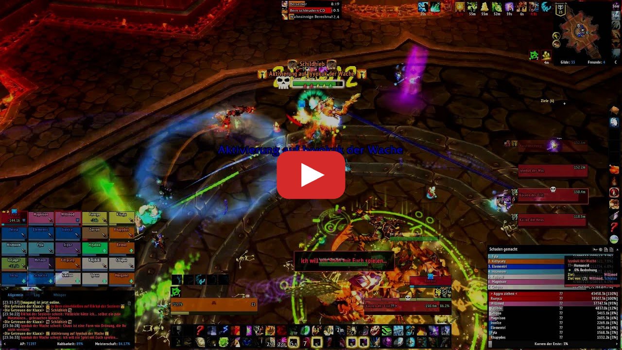 Video ansehen: Die Getreuen der Klaxxi · November 2013 Das Wahre Tribunal – Video: Die Getreuen der Klaxxi · November 2013