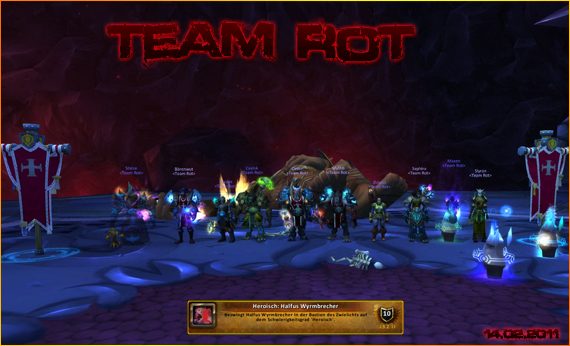 Cho'gall Team Rot – Heroisch: Halfus Wyrmbrecher · 14.02.2011