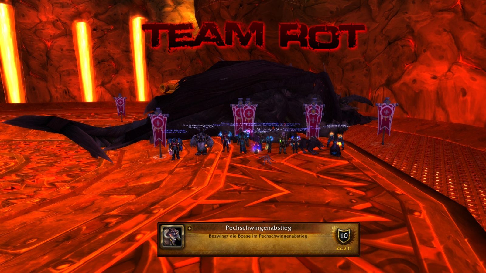 Cho'gall Team Rot – Pechschwingenabstieg · 22.03.2011