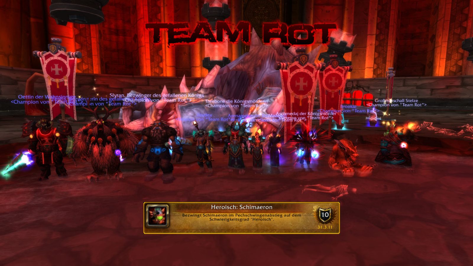 Cho'gall Team Rot – Heroisch: Schimaeron · 31.03.2011