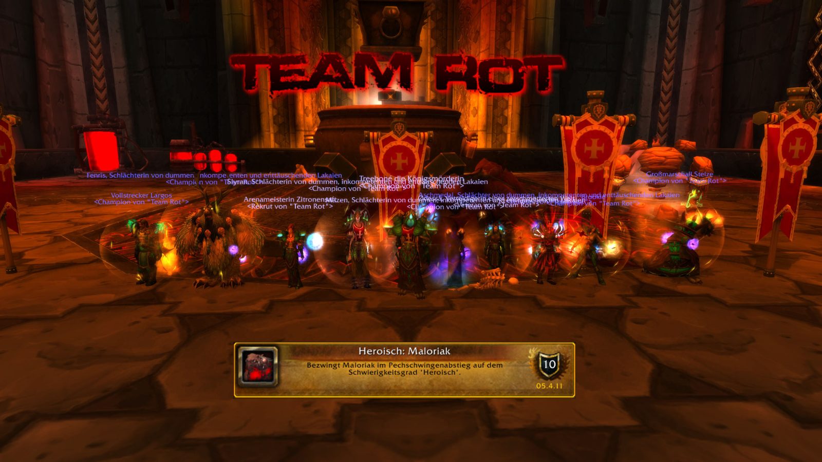 Cho'gall Team Rot – Heroisch: Maloriak · 05.04.2011