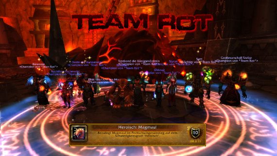 Cho'gall Team Rot – Heroisch: Magmaul · 08.06.2011